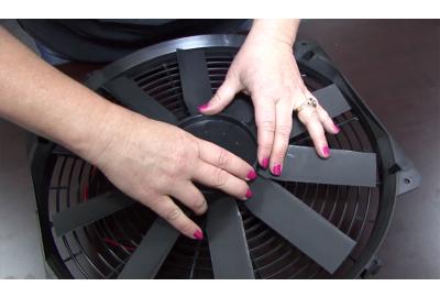 How to Convert a Puller Electric Fan to a Pusher